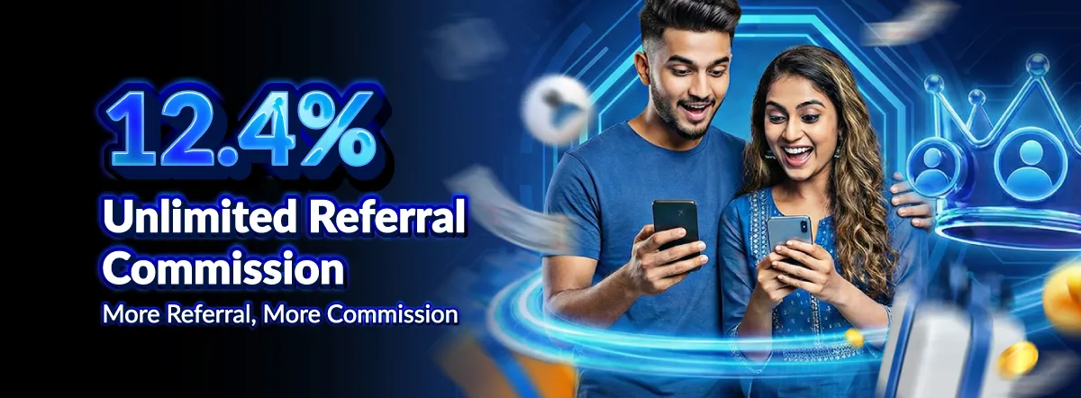NEP9 12.4% Unlimited Referral Commission — lifetime revenue share for nep9 affiliate and agent partners